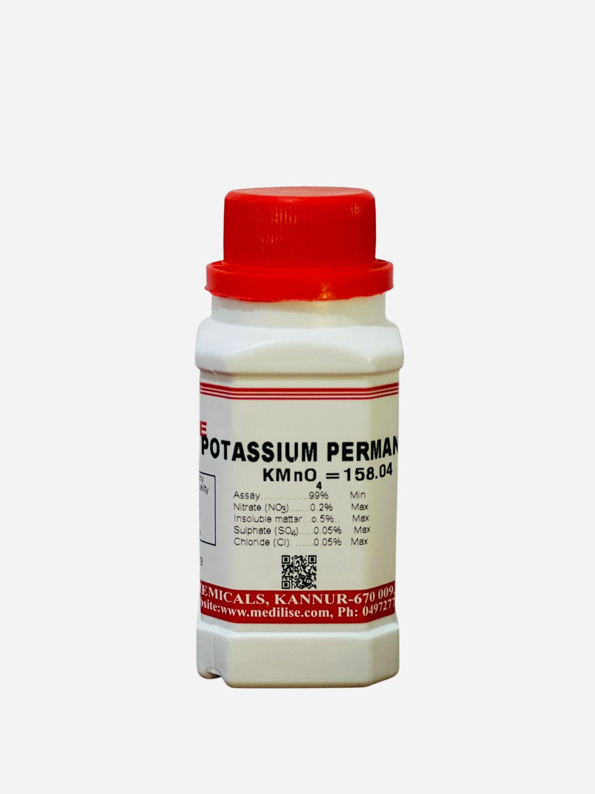 POTASSIUM PERMANGANATE L.R 99% KMnO4=158.04 CAS No.7722-64-7